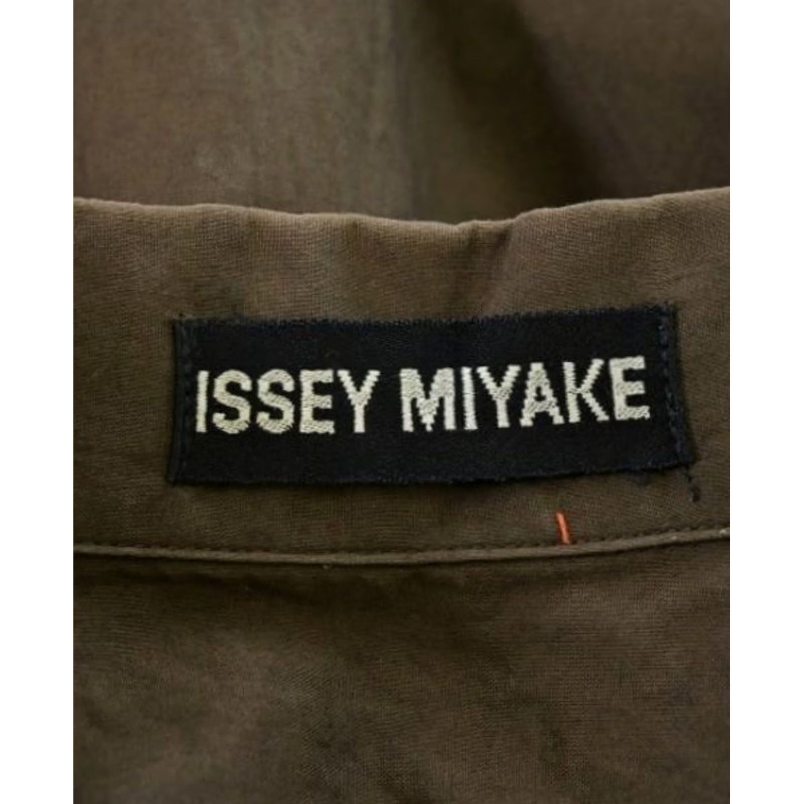 Issey Miyake ISSEY MIYAKE MEN Shirt Casual Cotton Brown x White All-Over Print Size M Long Sleeve Button-Up Men Size US M / EU 48-50 / 2 - 6 Thumbnail