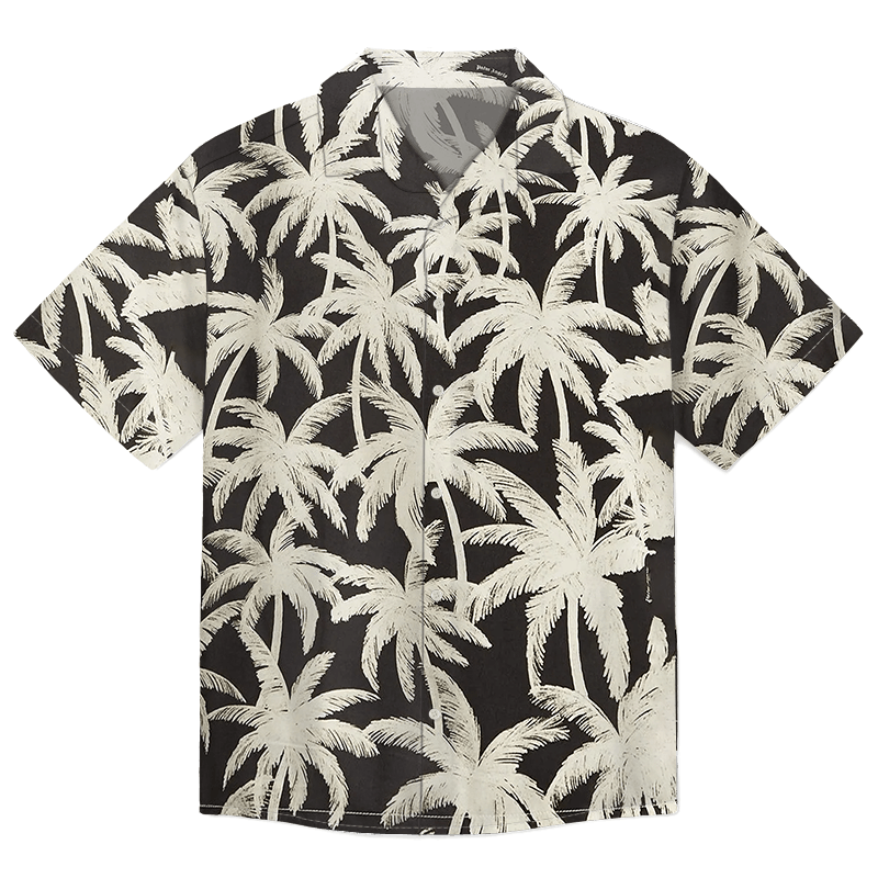 Other Palm Print Viscose Shirt | Laid-Back Luxury Size US M / EU 48-50 / 2 - 1 Thumbnail