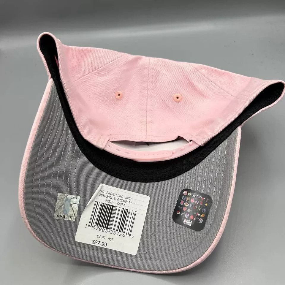 New Era Chicago Bulls Hat Men Pink Gray 9Forty Snap Back Cap New Size ONE SIZE - 7 Thumbnail