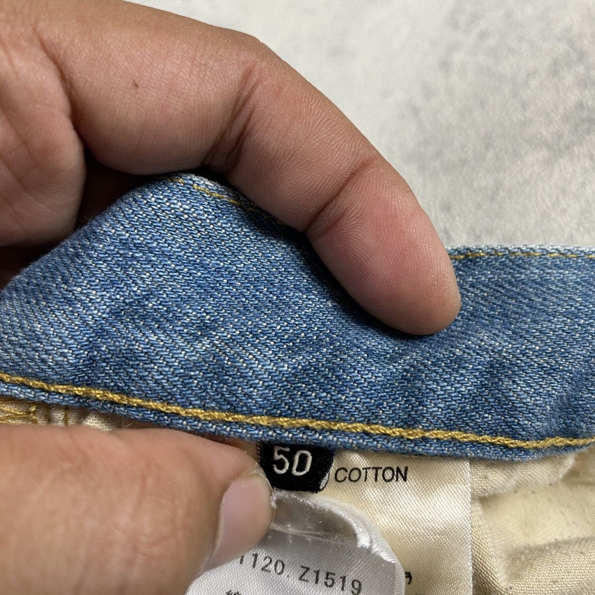 Gucci Vintage GUCCI Distressed Denim Jeans Size US 35 - 9 Thumbnail