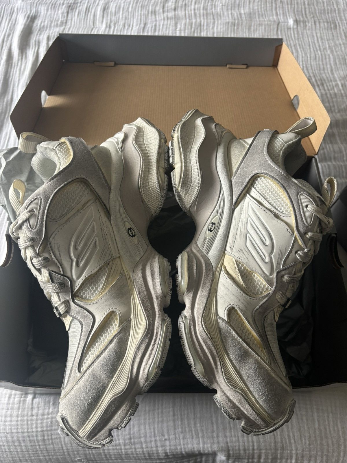 Balenciaga BALENCIAGA CARGO SNEAKERS Size US 10 / EU 43 - 1 Thumbnail