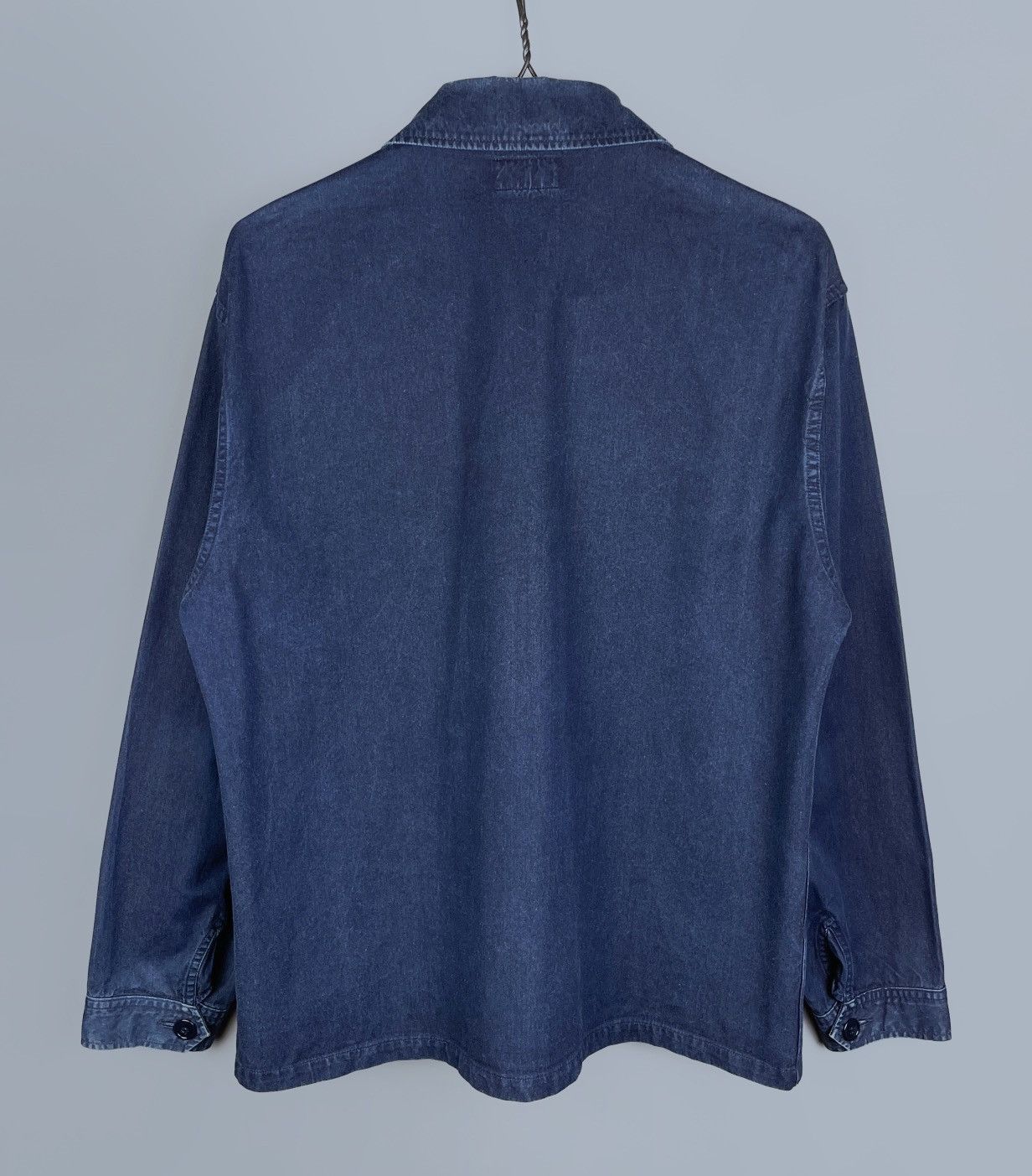 Stevenson Overall Co. The Stevenson Overall Co Japan Denim Overshirt Shirt Size L Size US L / EU 52-54 / 3 - 3 Thumbnail