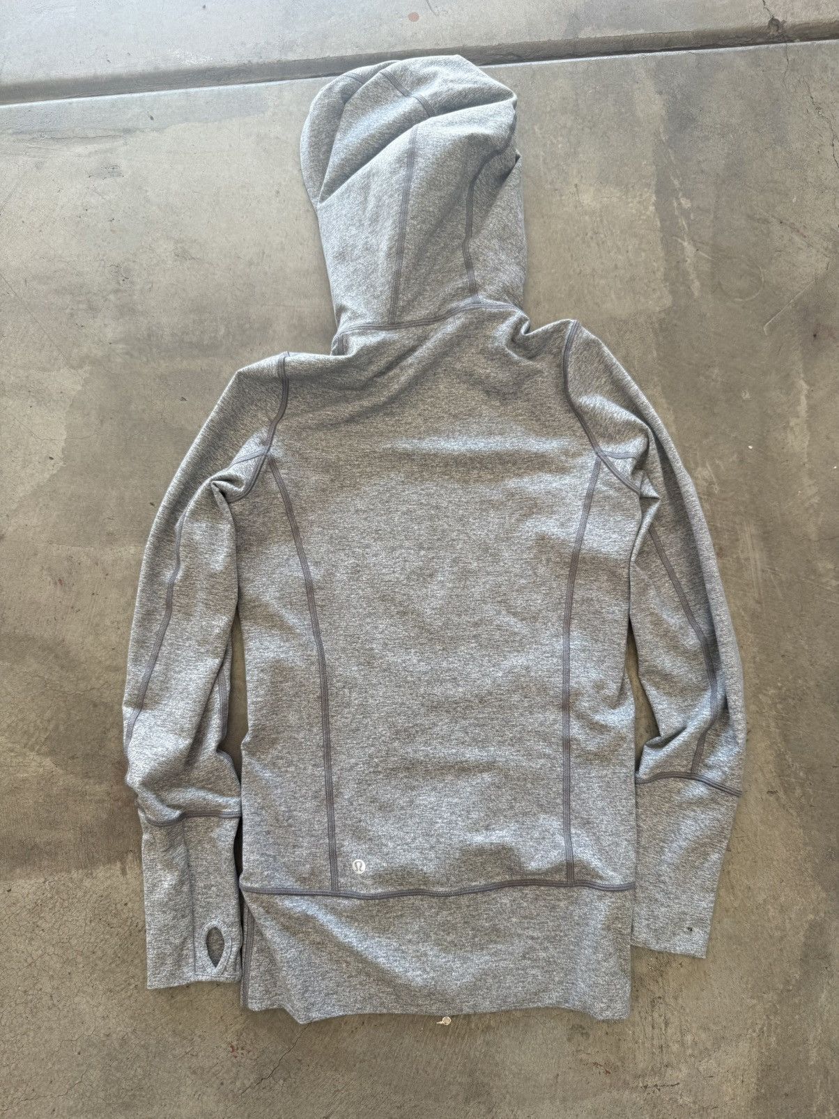 Lululemon Lululemon Stride Heather Gray Full Zip Sweatshirt Women’s 4 Size S / US 4 / IT 40 - 2 Thumbnail