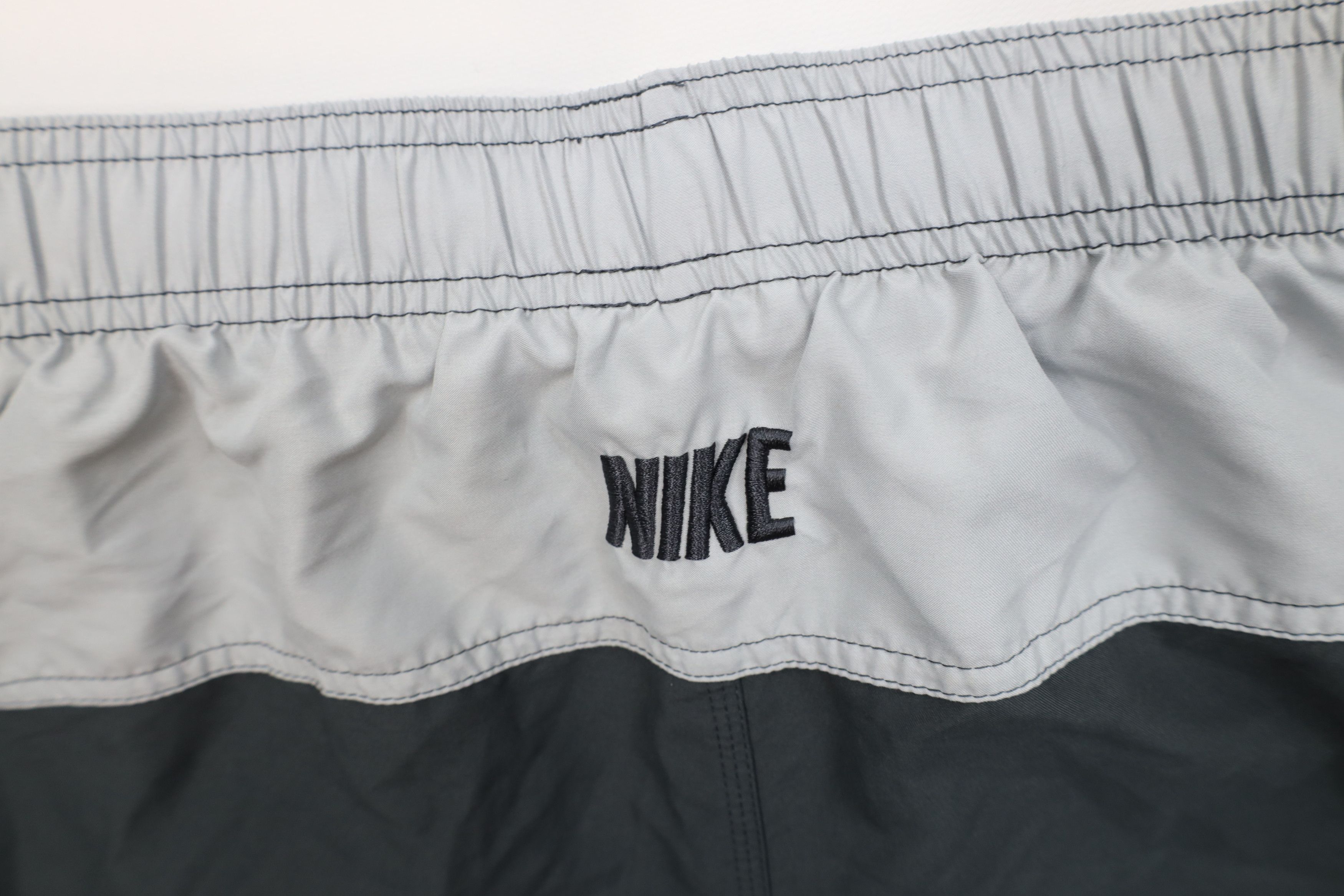 Nike Vintage Y2K Nike Scott Mini Swoosh Lined Shorts Swim Trunks Size US 32 / EU 48 - 12 Thumbnail