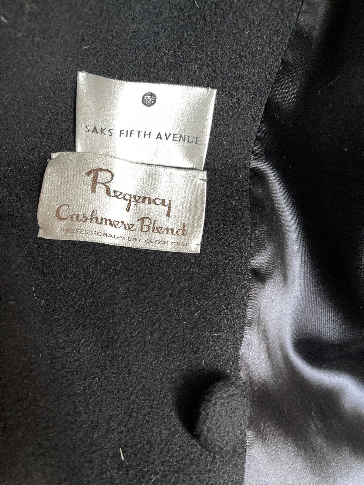 Saks Fifth Avenue Regency cashmere blend swing coat Size XL / US 12-14 / IT 48-50 - 5 Thumbnail
