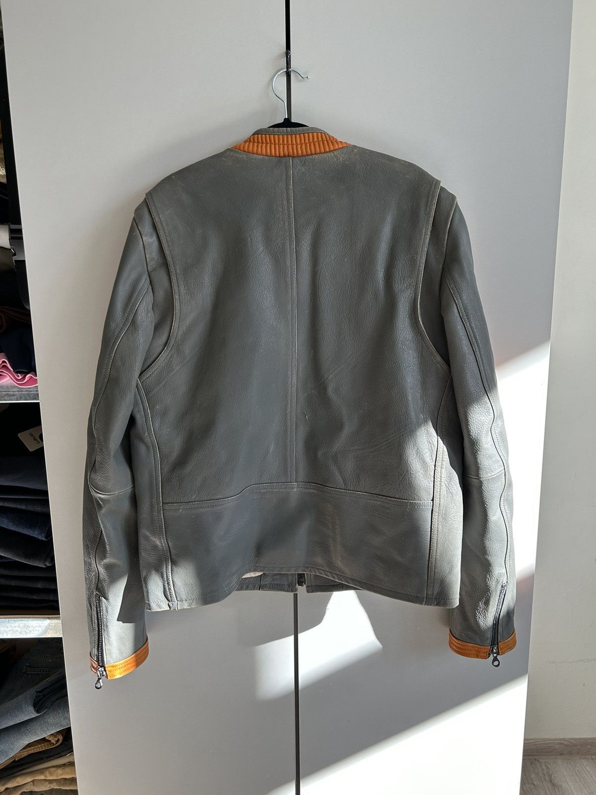 Diesel Diesel L-MUSE GIACCA Leather Jacket Size US L / EU 52-54 / 3 - 9 Thumbnail