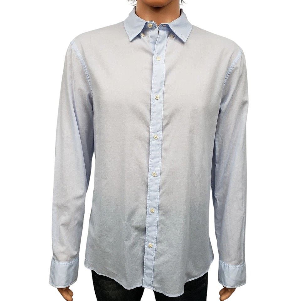 Zara Zara Shirt Men L Lightweight Button-down Collar Long Sleeve Size US L / EU 52-54 / 3 - 4 Thumbnail