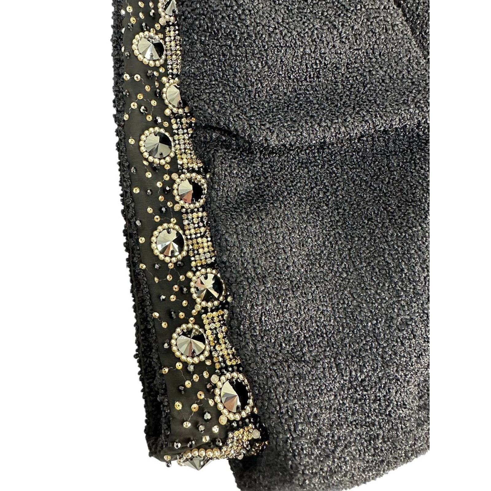 Chanel Chanel Tweed Embroidery Skirt Sz.36 Size 26" / US 2 / IT 38 - 6 Thumbnail
