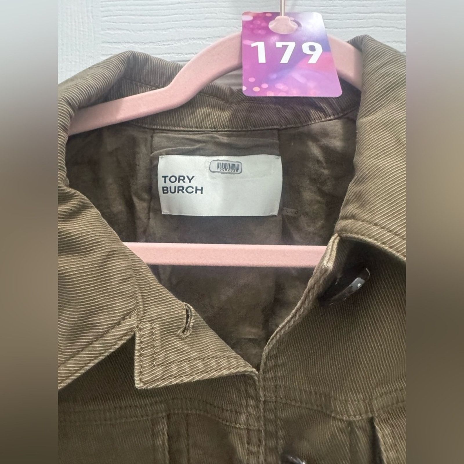 Tory Burch 179 Tory Burch $698 Olive Green Women's Jacket Size 6 Size M / US 6-8 / IT 42-44 - 8 Thumbnail