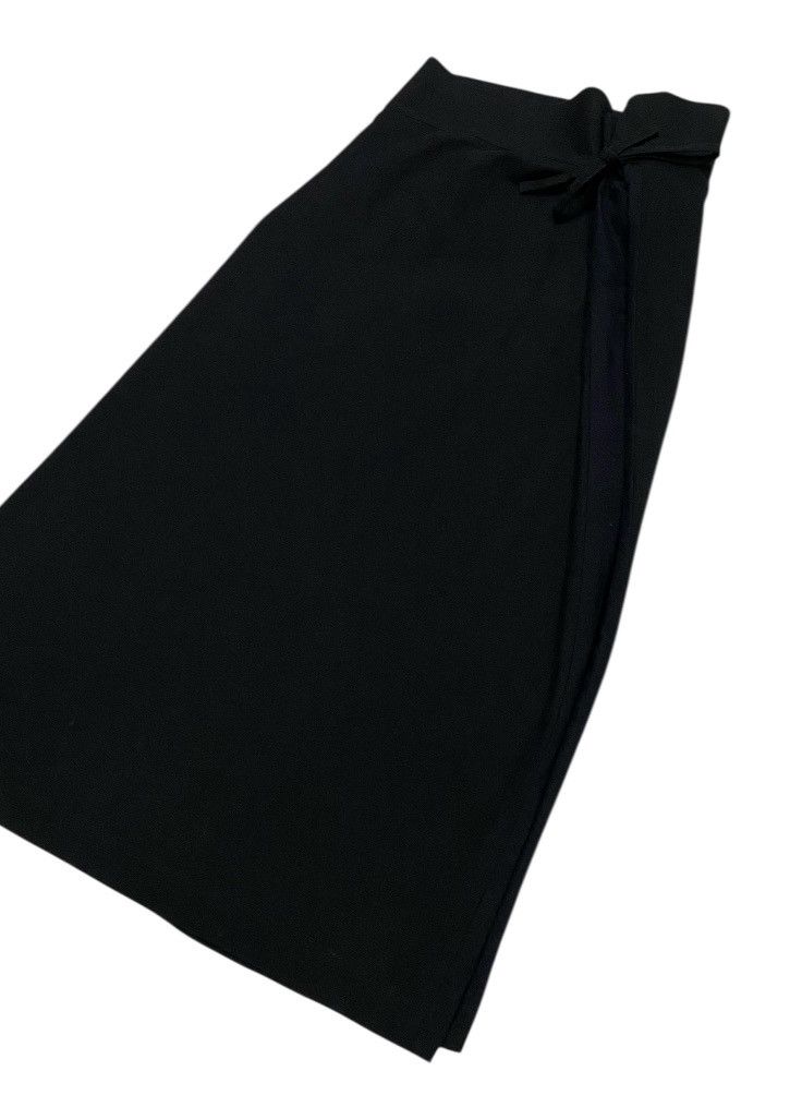 Comme des Garcons × Tricot Comme des Garcons × Vintage Tricot Comme Des Garçons AD1998 Cotton Midi Wrap Skirts Size 30" / US 8 / IT 44 - 15 Thumbnail