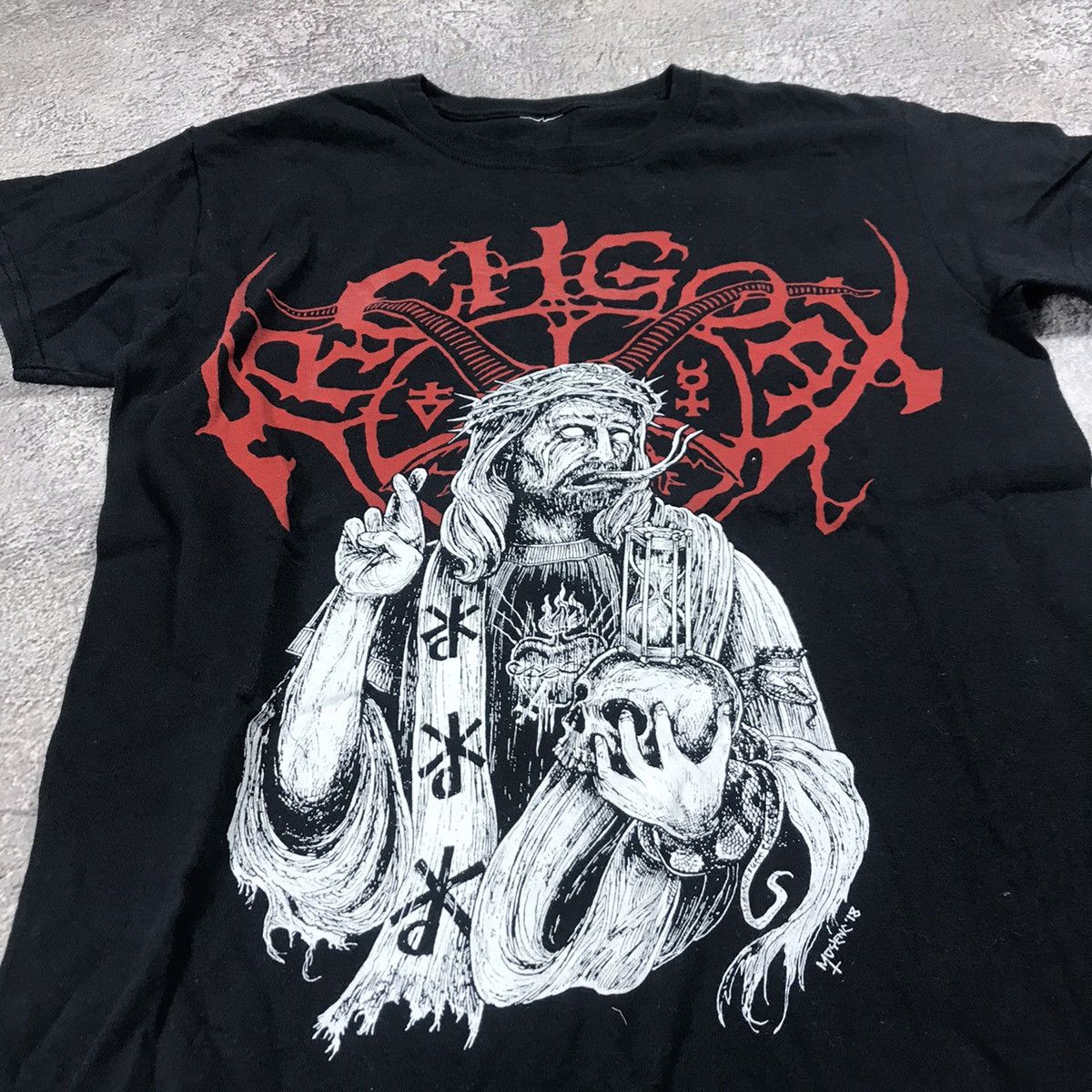 Vintage Vintage Y2K Graphic Tee Horror Gothic Grunge Punk Relaxed S Size US S / EU 44-46 / 1 - 2 Thumbnail