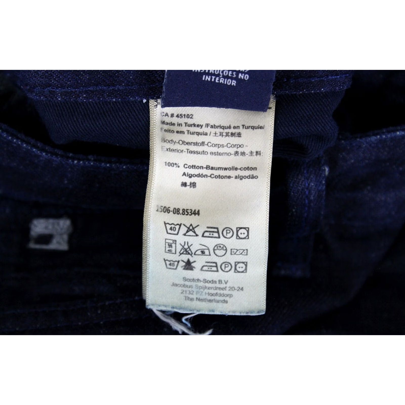 Scotch & Soda Scotch & Soda Ralston Slim Jeans Men W28/L32 Button Denim Pants Blue Size US 28 / EU 44 - 7 Thumbnail