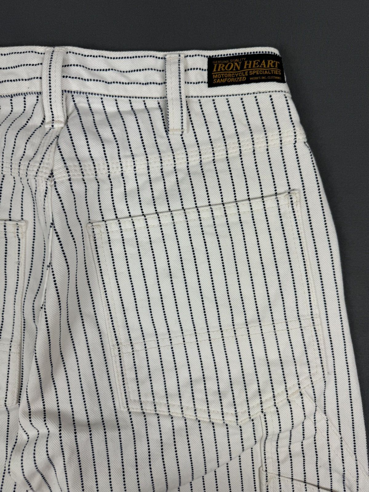 Other Iron Heart Carpenter Striped White Pants Size 29 Size US 29 - 14 Thumbnail
