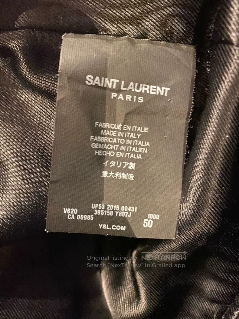 Saint Laurent Paris Saint Laurent Paris Leopard Print Baseball Jacket School U Size US M / EU 48-50 / 2 - 5 Thumbnail