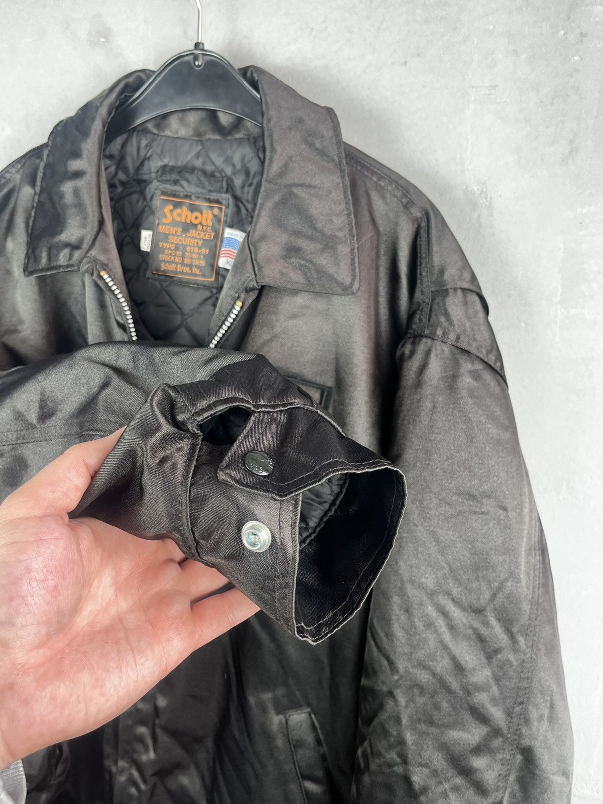 Schott Schott Vintage Bomber Jacket Cropped Boxy Patch Japanese Y2K Size US XL / EU 56 / 4 - 7 Thumbnail