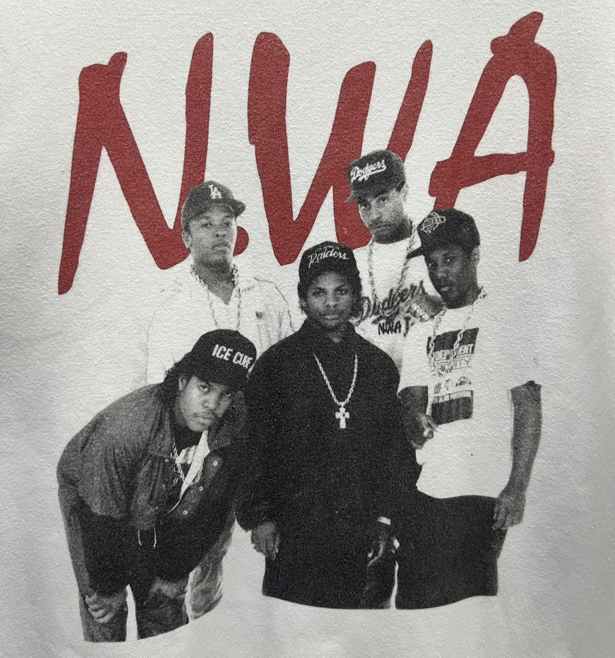 Band Tees VINTAGE N.W.A OFFICIAL UR MADE TO FADE SWEATSHIRT Size US XXL / EU 58 / 5 - 5 Thumbnail
