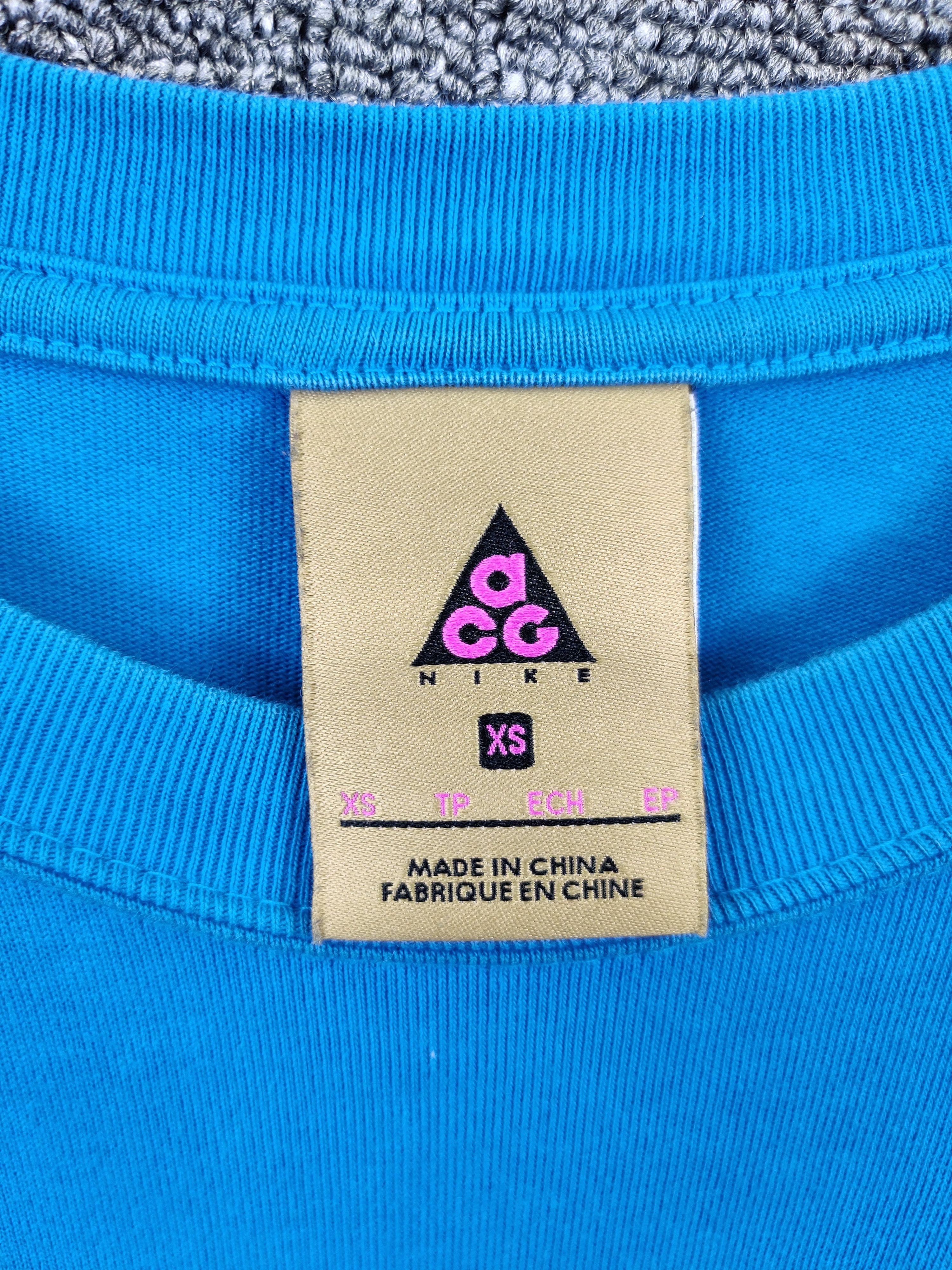 Nike Nike ACG Big Logo Long Sleeve Tee Tshirt Size US XS / EU 42 / 0 - 9 Thumbnail