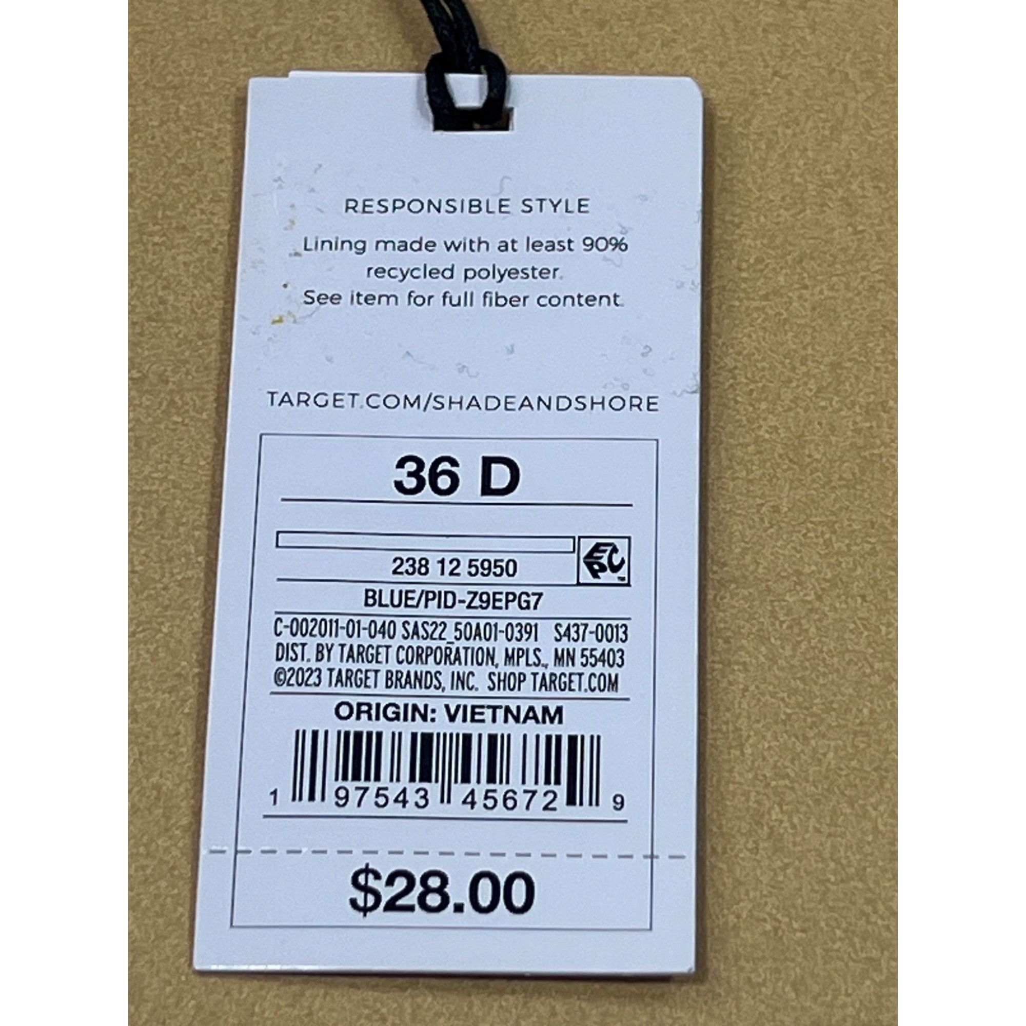 Other Shade & Shore - Women's Ribbed Underwire Bikini Top - Light Size ONE SIZE - 7 Thumbnail