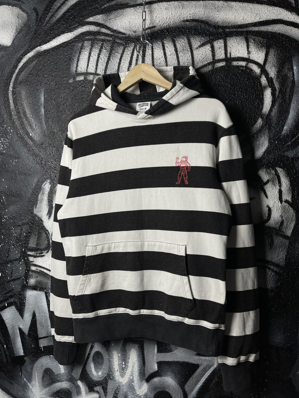 Billionaire Boys Club Billionaire Boys Club Big Logo Stripe Hoodie Men’s Size M Size US M / EU 48-50 / 2 - 2 Thumbnail