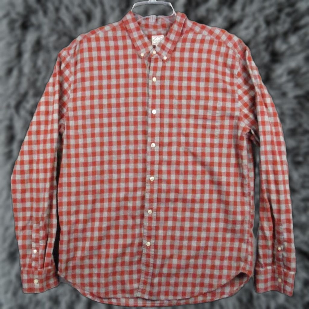Lucky Brand Lucky Brand Shirt XL Men's Red Flannel Pearl Snap Pockets Collar 90s Western Size US XL / EU 56 / 4 - 1 Thumbnail