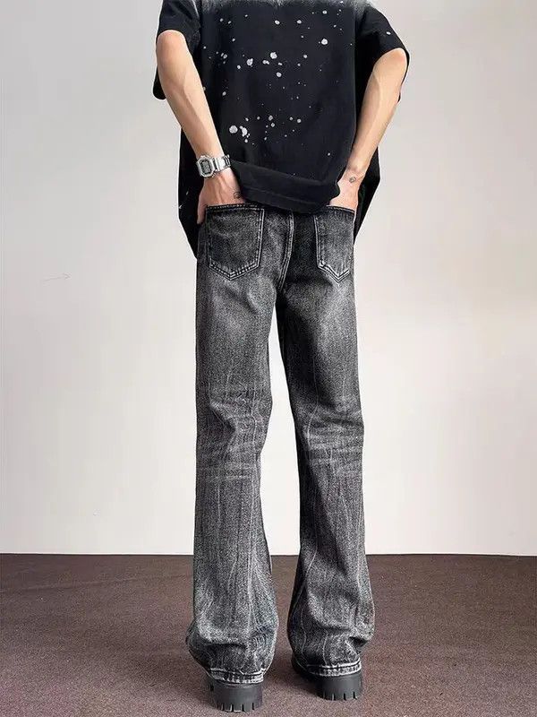 VIBE Black High Street Vintage Loose Jeans Size US 31 - 2 Thumbnail