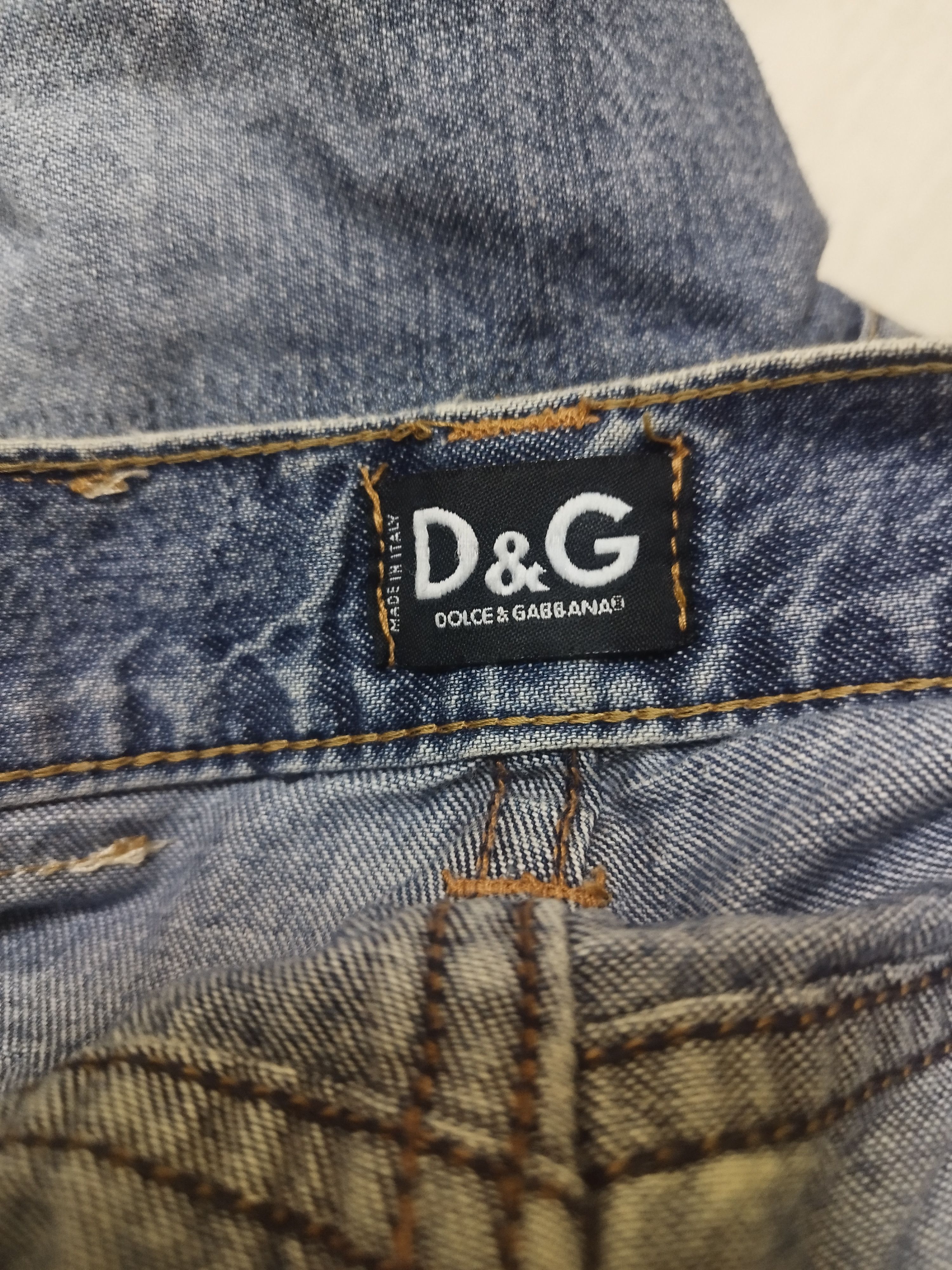 Dolce & Gabbana Dolce & Gabbana 2000s Graffiti Jean-Micheal Basquiat Jeans Size 28" / US 6 / IT 42 - 9 Thumbnail