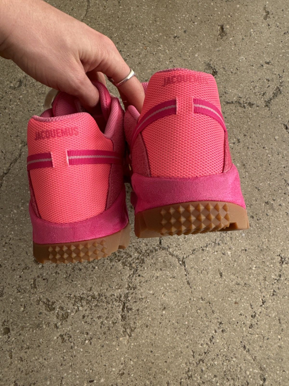 Jacquemus × Nike Nike Air Humara LX Jacquemus Pink Flash Size US 12 / EU 45 - 3 Thumbnail