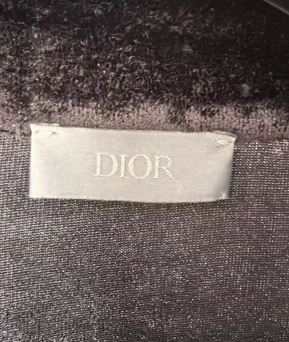 Dior Black Velvet HalfZip Short Sleeve Dior Shirt-2506 Size US M / EU 48-50 / 2 - 3 Thumbnail