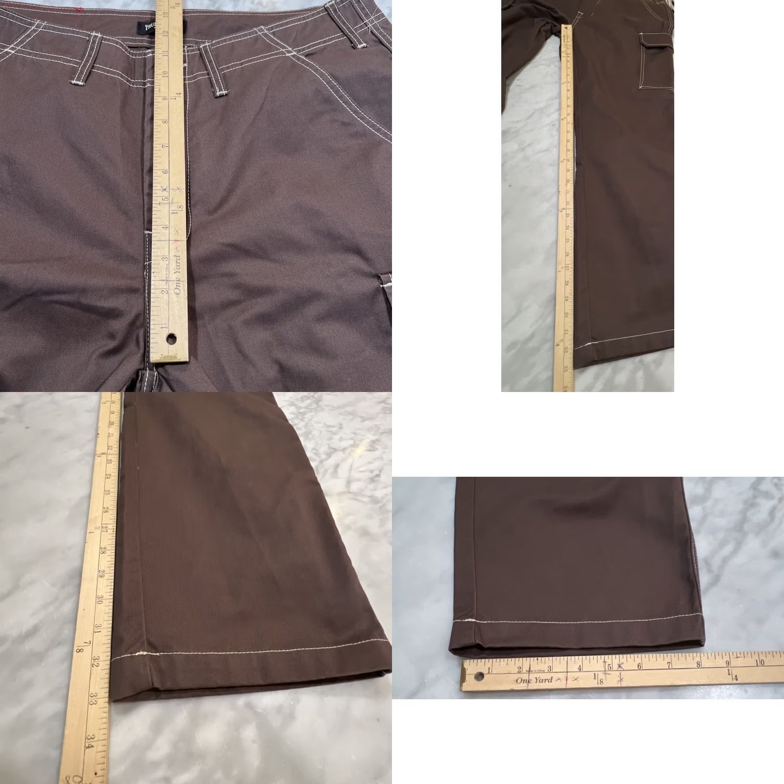 True Religion True Religion Cargo Pants Men's Bracken Brown Size 34 Workwear Style 108335 NWT Size US 34 / EU 50 - 9 Thumbnail