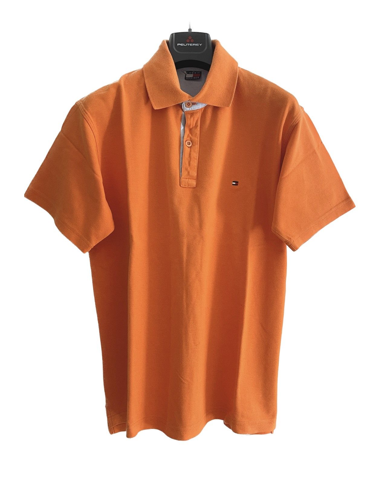 Tommy Hilfiger Vintage Tommy Hilfiger Polo Orange Size US M / EU 48-50 / 2 - 1 Thumbnail