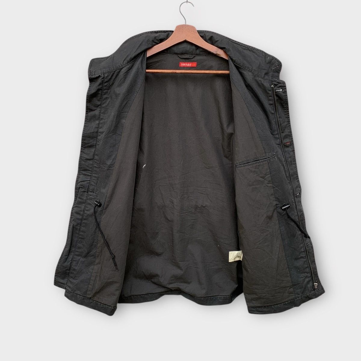 Japanese Brand 291295 HOMME LABO MILITARY ZIPPER JACKET DOUBLE POCKET Size US M / EU 48-50 / 2 - 3 Thumbnail