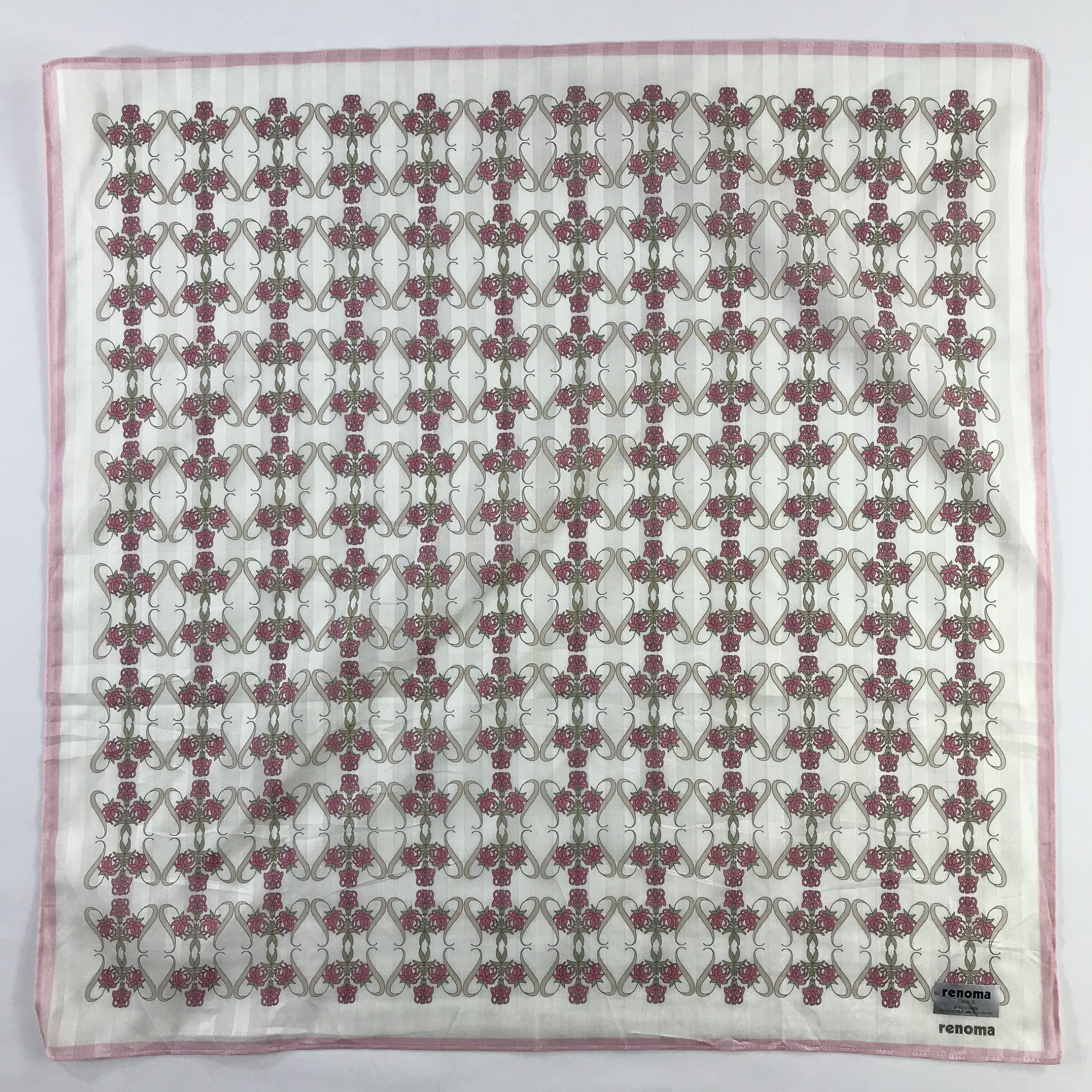Renoma × Vintage Renoma Bandana / Handkerchief / Neckerchief - S917 Size ONE SIZE - 1 Thumbnail