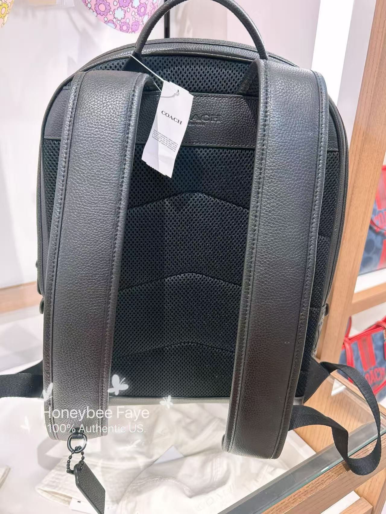 Coach Charter Backpack In Signature Leather CP117 Size ONE SIZE - 4 Thumbnail