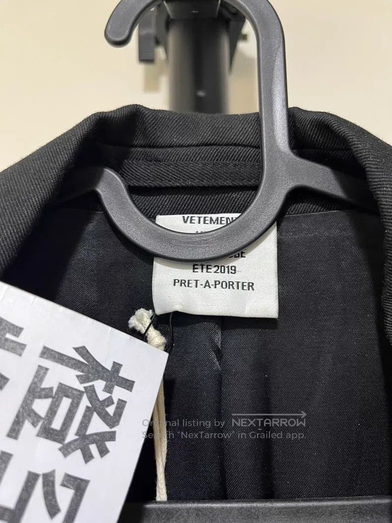 Vetements Vetements Coat Robe Size US XS / EU 42 / 0 - 7 Thumbnail