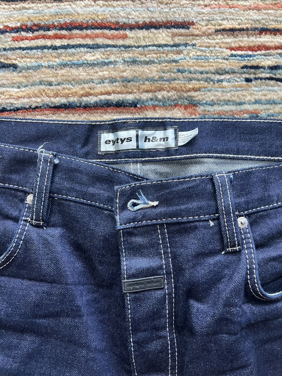 Eytys H&M EYTYS BAGGY JEANS SELVEDGE Size US 36 / EU 52 - 4 Thumbnail