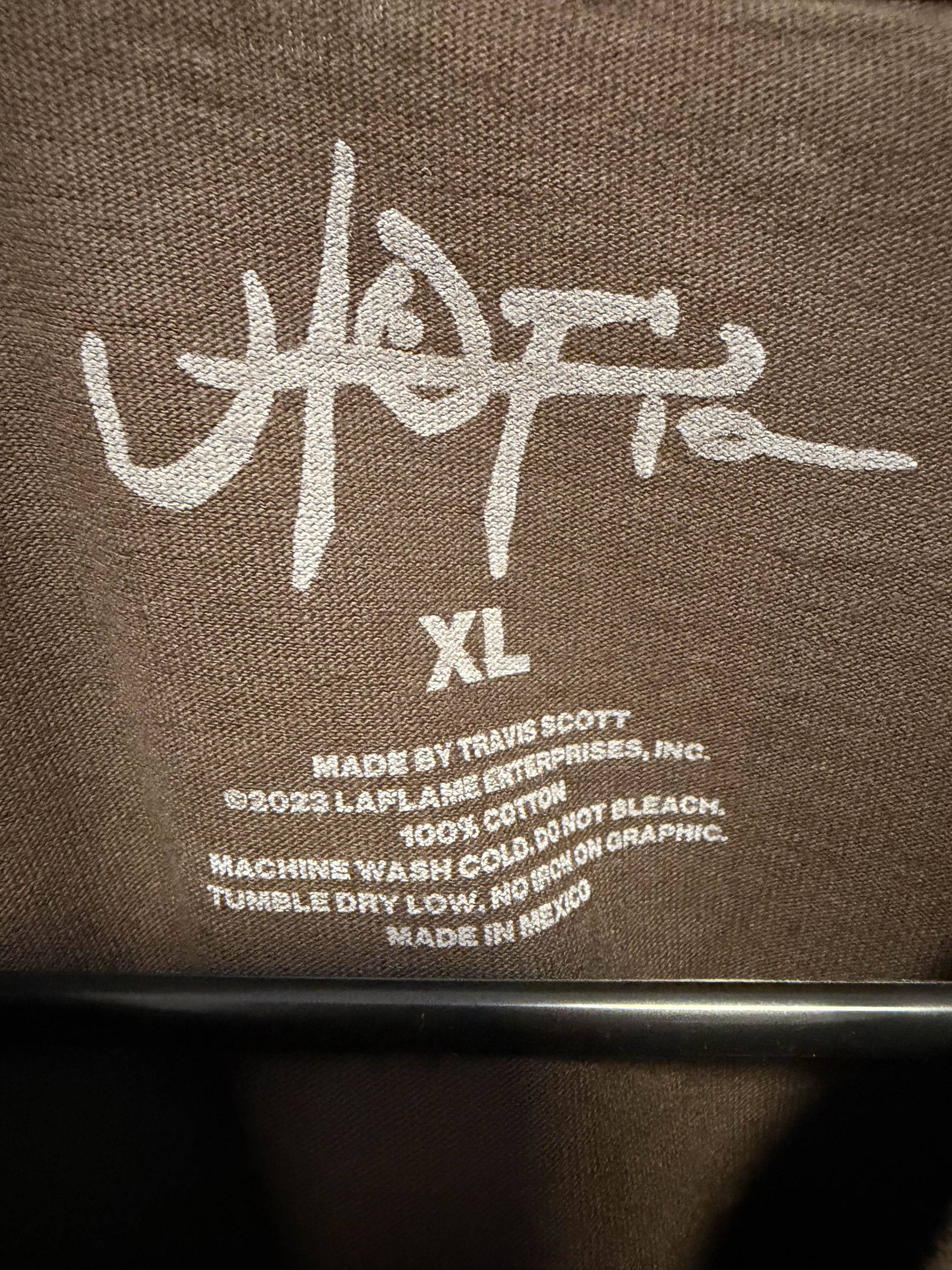 Travis Scott Travis Scott Utopia I Tee Size US XL / EU 56 / 4 - 3 Thumbnail