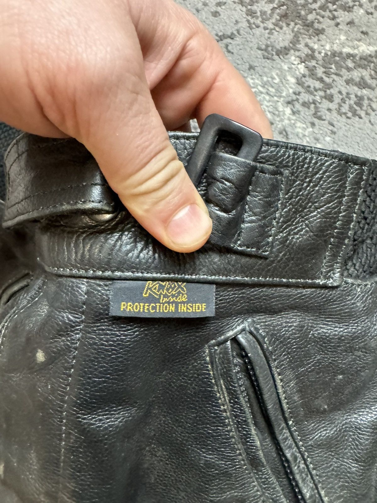 If Six Was Nine × Vintage Vintage Y2K Leather Opium Motorcycle Owens Style Pants Size US 32 / EU 48 - 7 Thumbnail