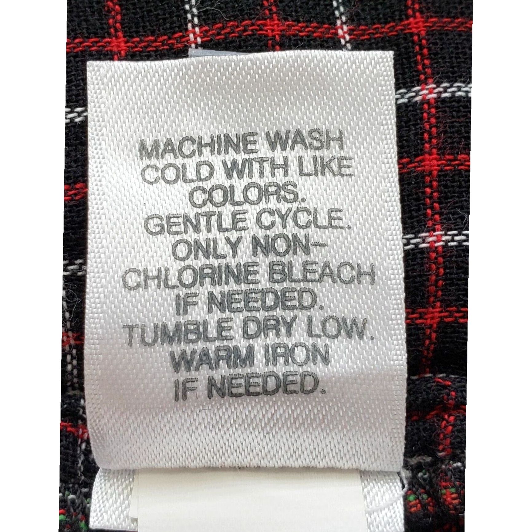 J. Jill VINTAGE J.Jill Tunic Shirt Dress Short S Red Black White Plaid Collared Button Down 100% Cotton Womens Size S / US 4 / IT 40 - 5 Thumbnail