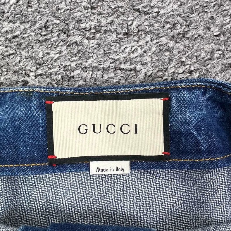 Gucci Gucci Double g-button denim skirt 2504-Nextarrow Size 27" / US 4 / IT 40 - 5 Thumbnail
