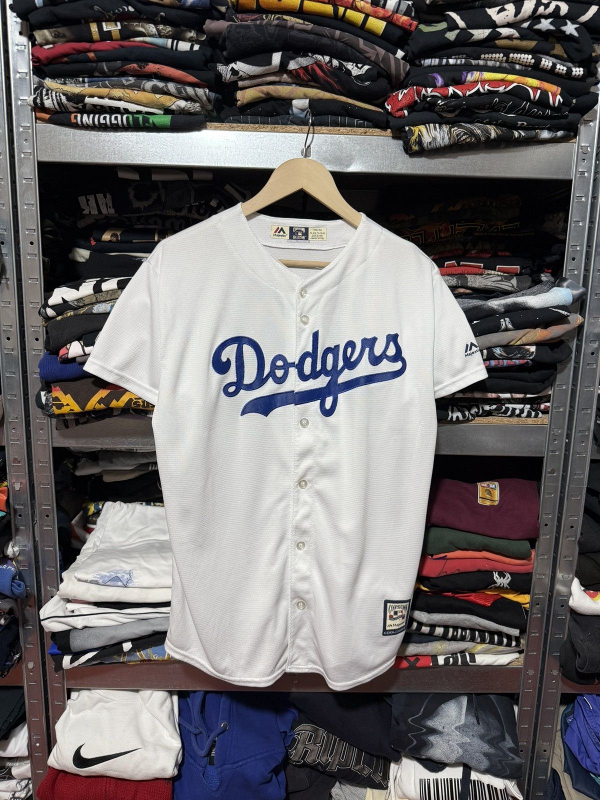 MLB Los Angeles Dodgers Majestic Robinson #42 MLB Youth Jersey Size US L / EU 52-54 / 3 - 2 Thumbnail