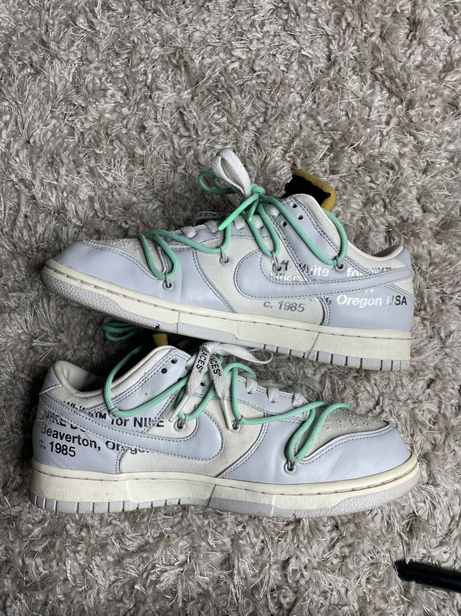 Nike × Off-White Nike x Off White Dunk Low Lot 04 Size US 9 / EU 42 - 3 Thumbnail