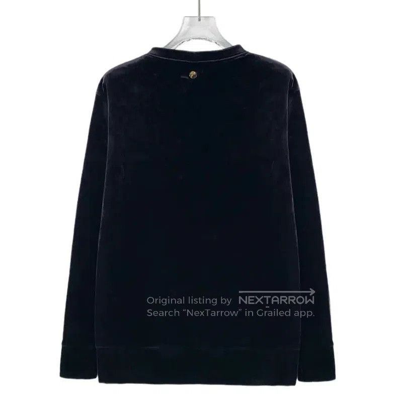 Versace Versace Black Men's Velvet Sweatshirt . Size US S / EU 44-46 / 1 - 2 Thumbnail