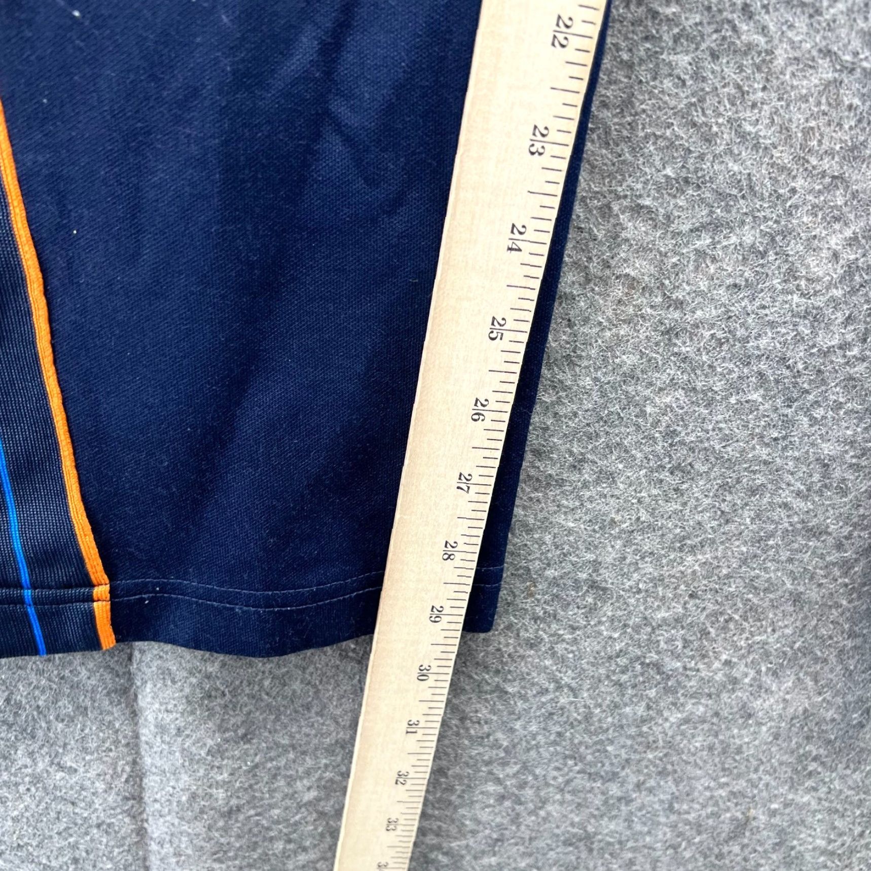 Psycho Bunny Psycho Bunny Pants Mens Large Navy Cotton Blend Joggers Sweatpants Logo Stripes Size US 33 - 6 Thumbnail