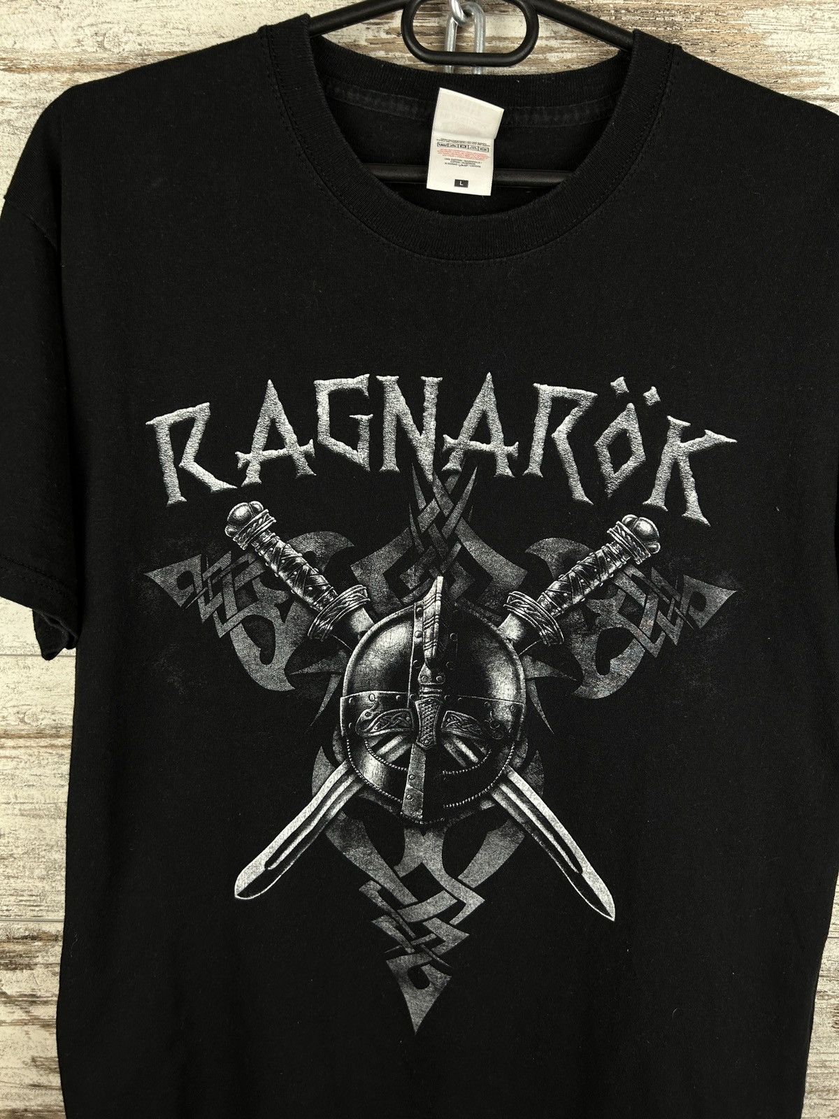 Band Tees × Vintage Mens Vintage Ragnarok T-shirt rock band tee Size US L / EU 52-54 / 3 - 6 Thumbnail