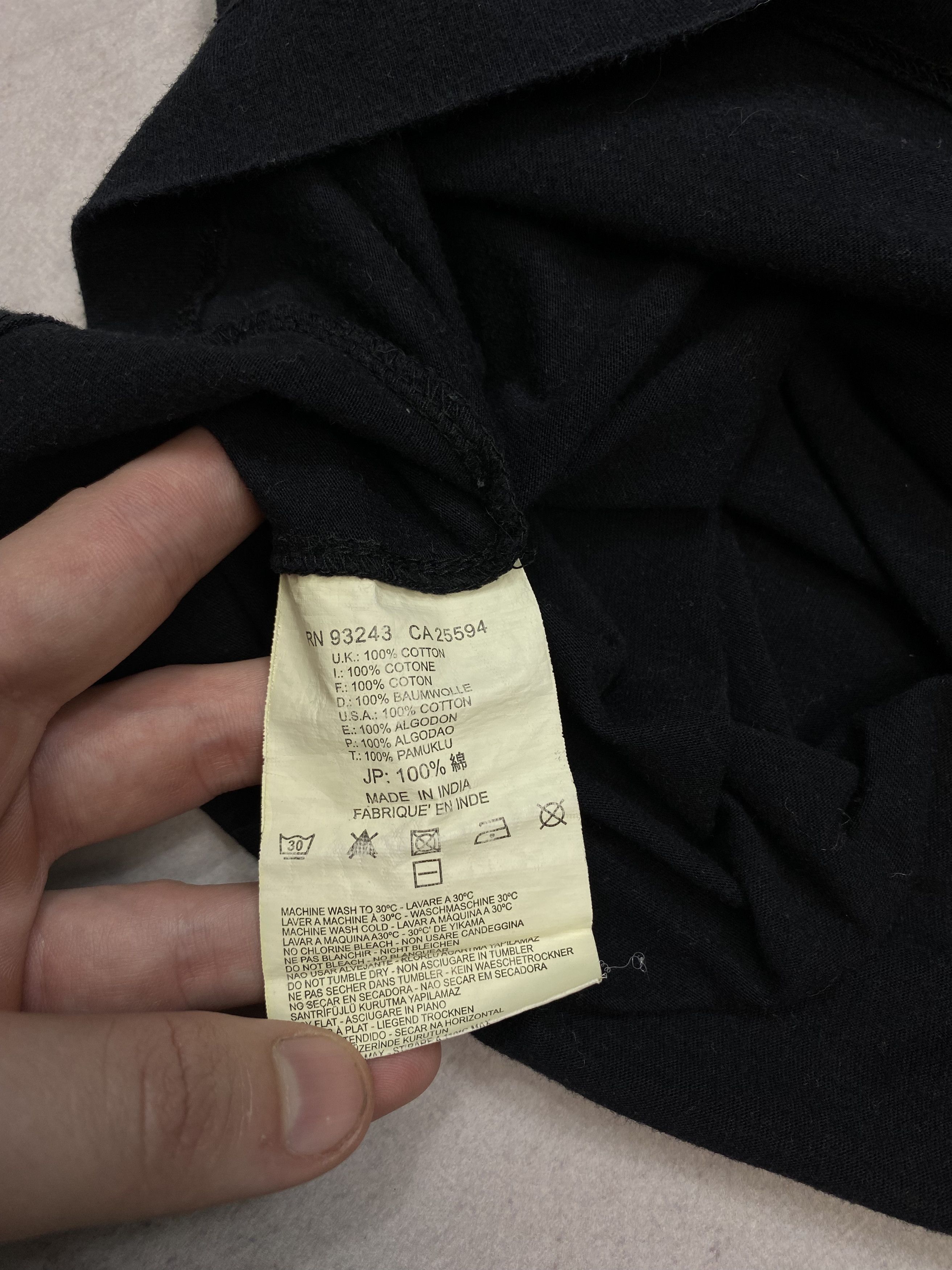 Diesel DIESEL MEN'S VINTAGE POLO SHIRT BLACK SIZE M Y2K STREET WEAR Size US M / EU 48-50 / 2 - 12 Thumbnail