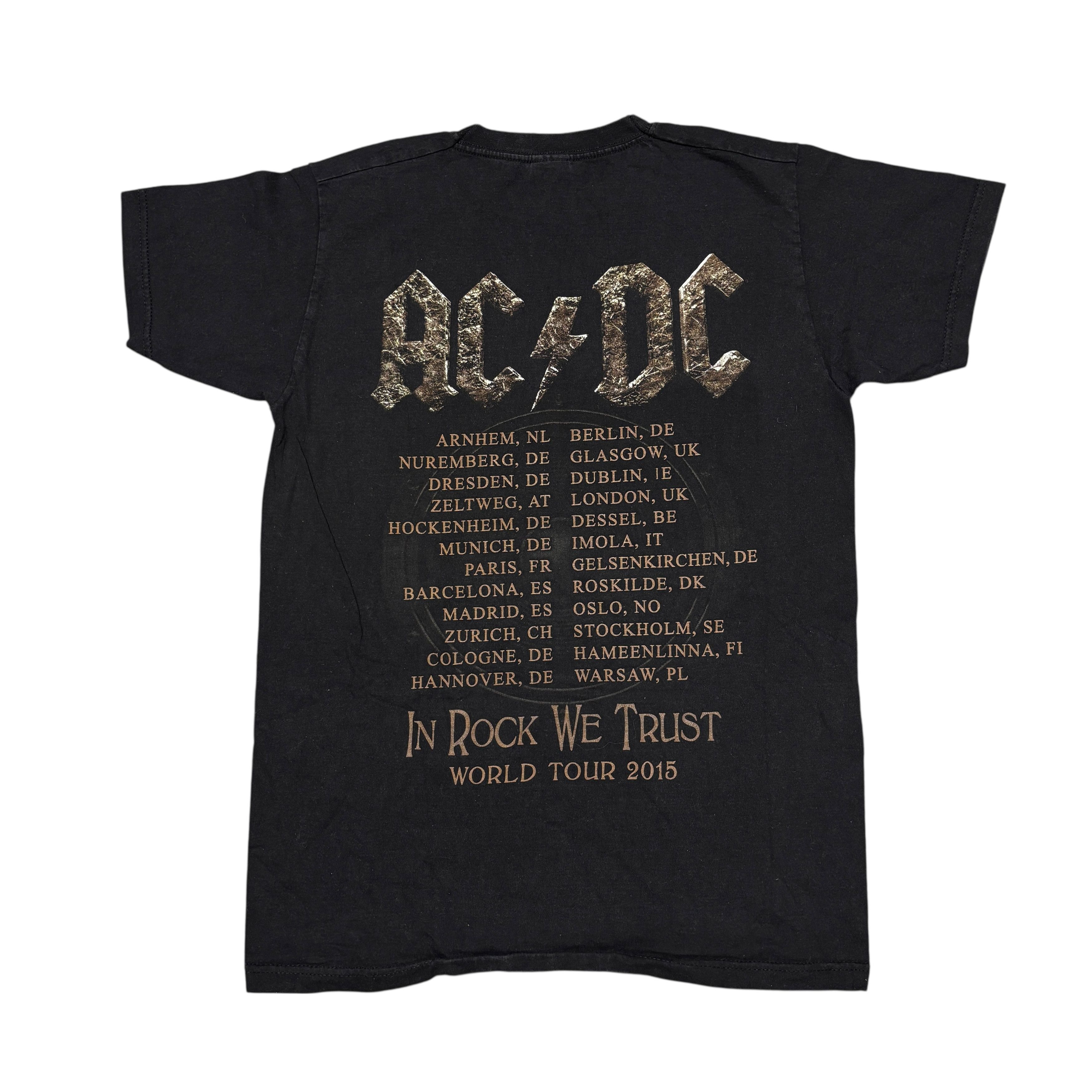 Band Tees Acdc Shirt Black Small Rock Band Tee Size US S / EU 44-46 / 1 - 2 Thumbnail