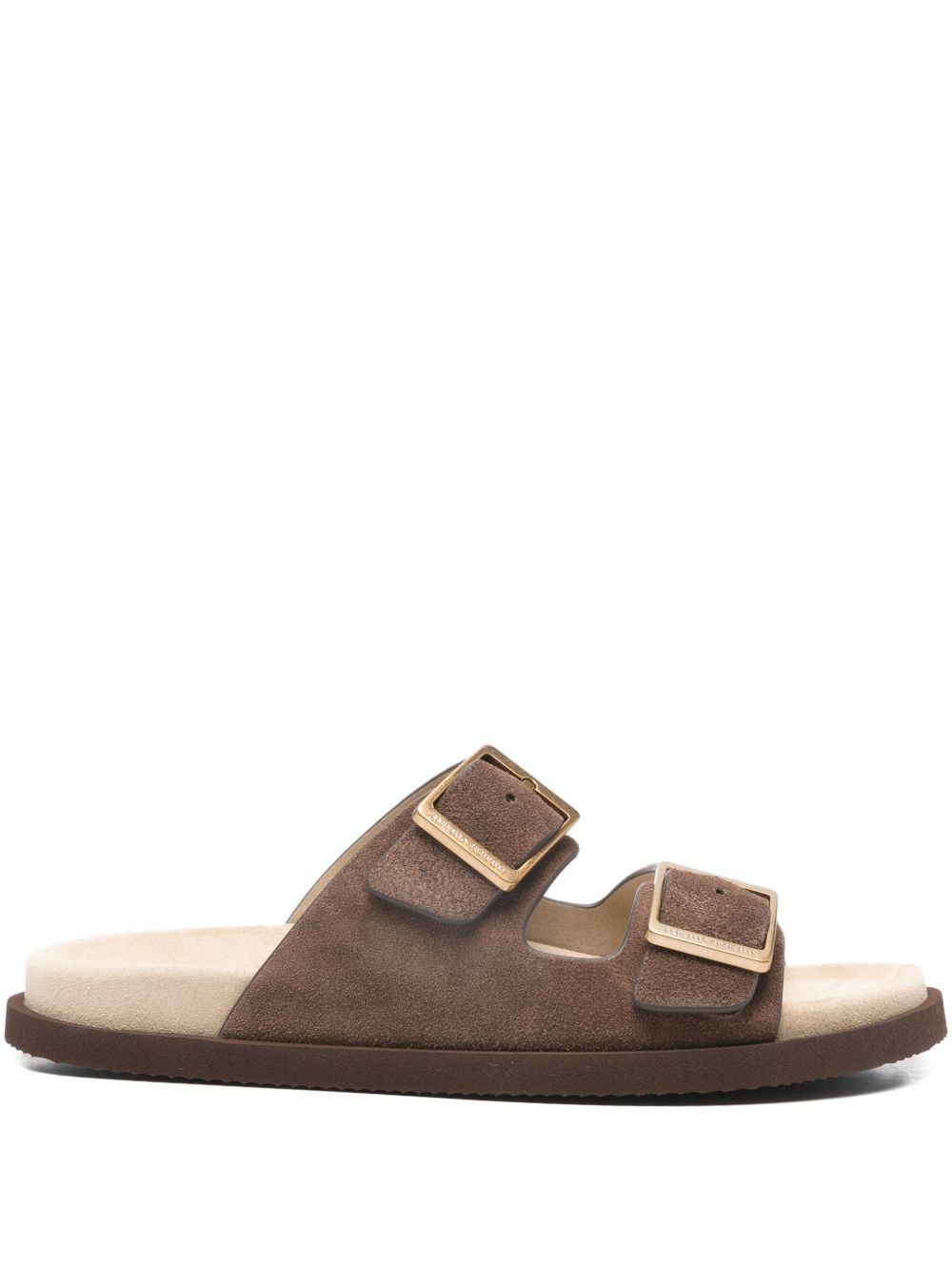 Brunello Cucinelli LEATHER SANDALS Size US 7 / EU 40 - 1 Thumbnail