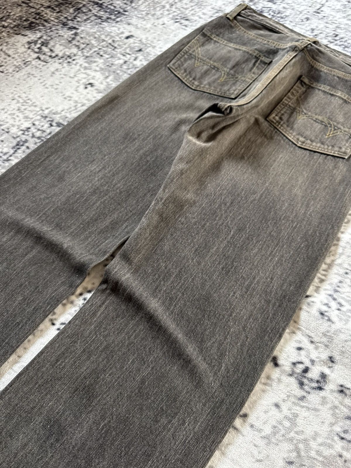 Edwin Rare Edwin 505 13.5 Oz Selvedge Wide Baggy Redline Jeans Size US 32 / EU 48 - 17 Thumbnail