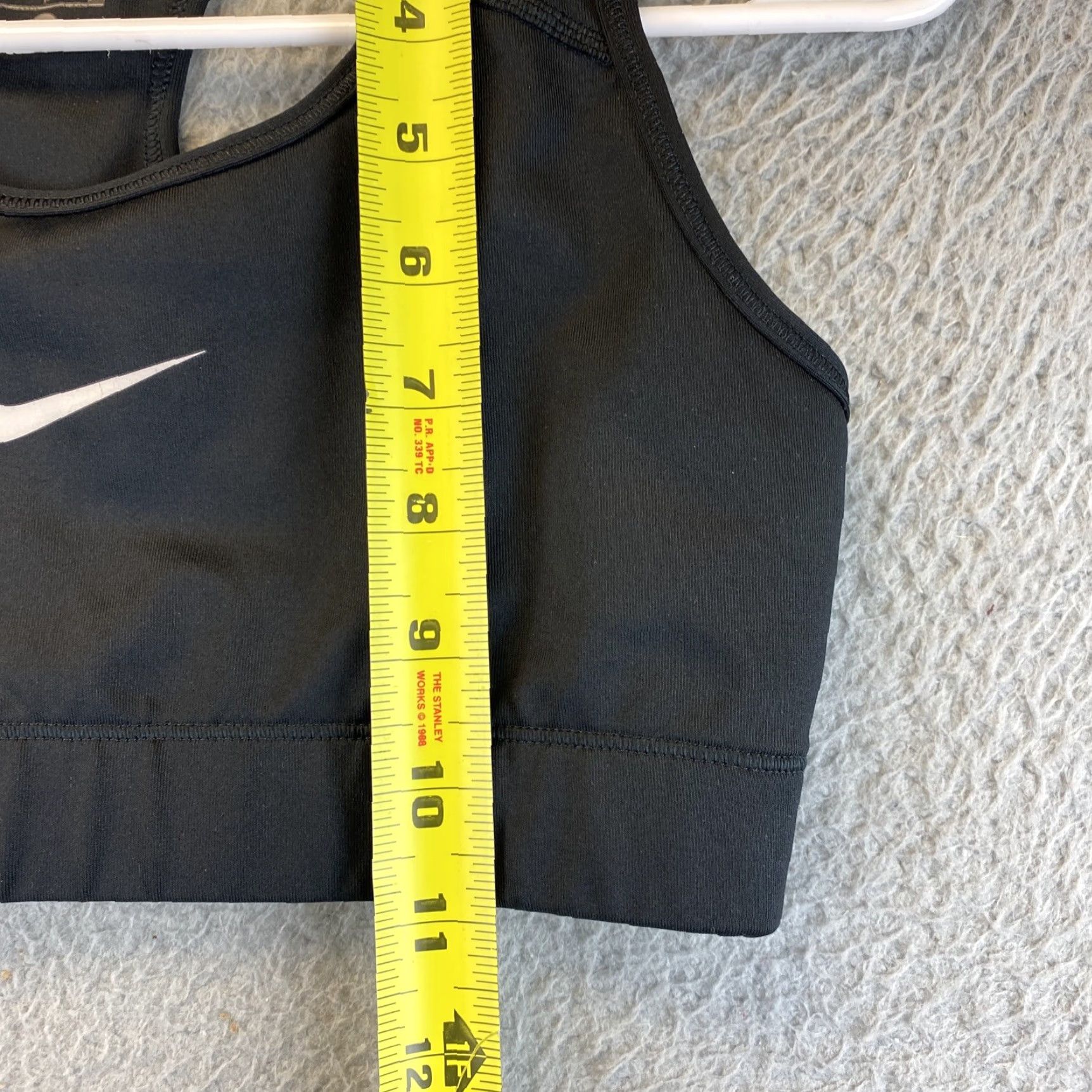 Nike Nike Sports Bra Size Small Womens Black GUC Size ONE SIZE - 6 Thumbnail