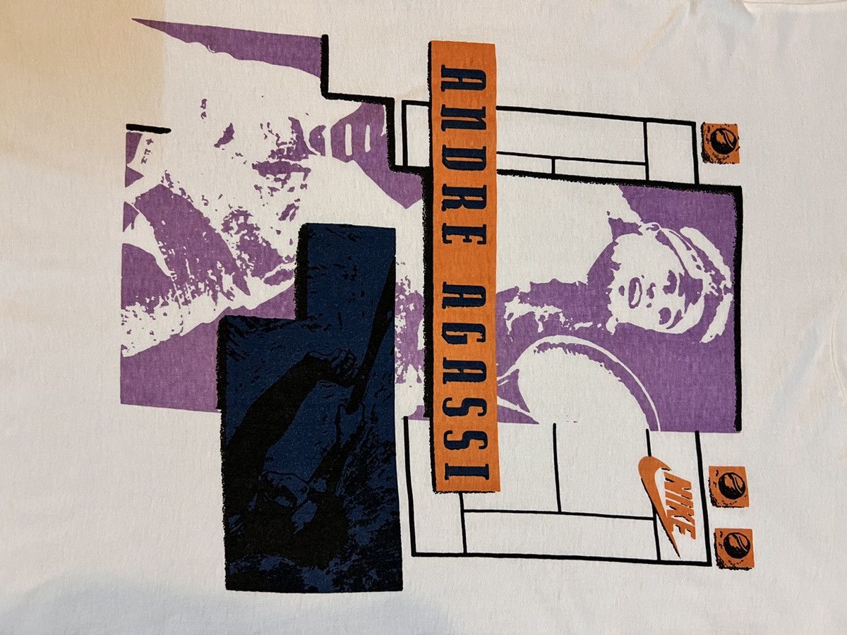 Designer × Nike × Vintage Vtg Nike Andre Agassi Size US M / EU 48-50 / 2 - 5 Thumbnail